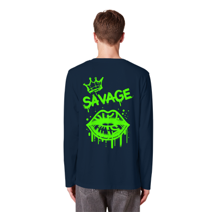 Kiss of Attitude - Organic Longsleeve
