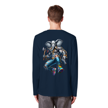 Elephant Warrior - Organic Longsleeve