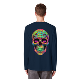 Psychedelic Skull - Organic Longsleeve