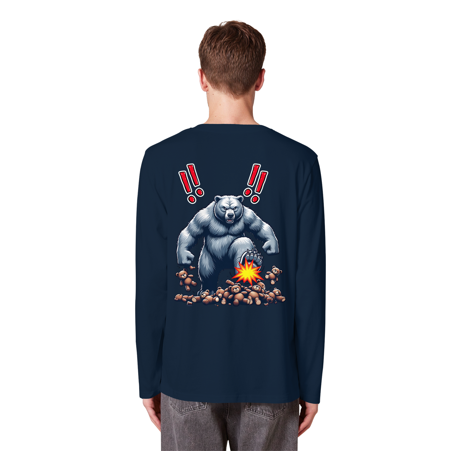 Teddy Terror - Organic Longsleeve