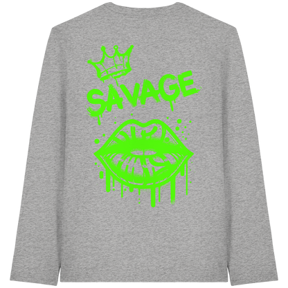 Kiss of Attitude - Organic Longsleeve