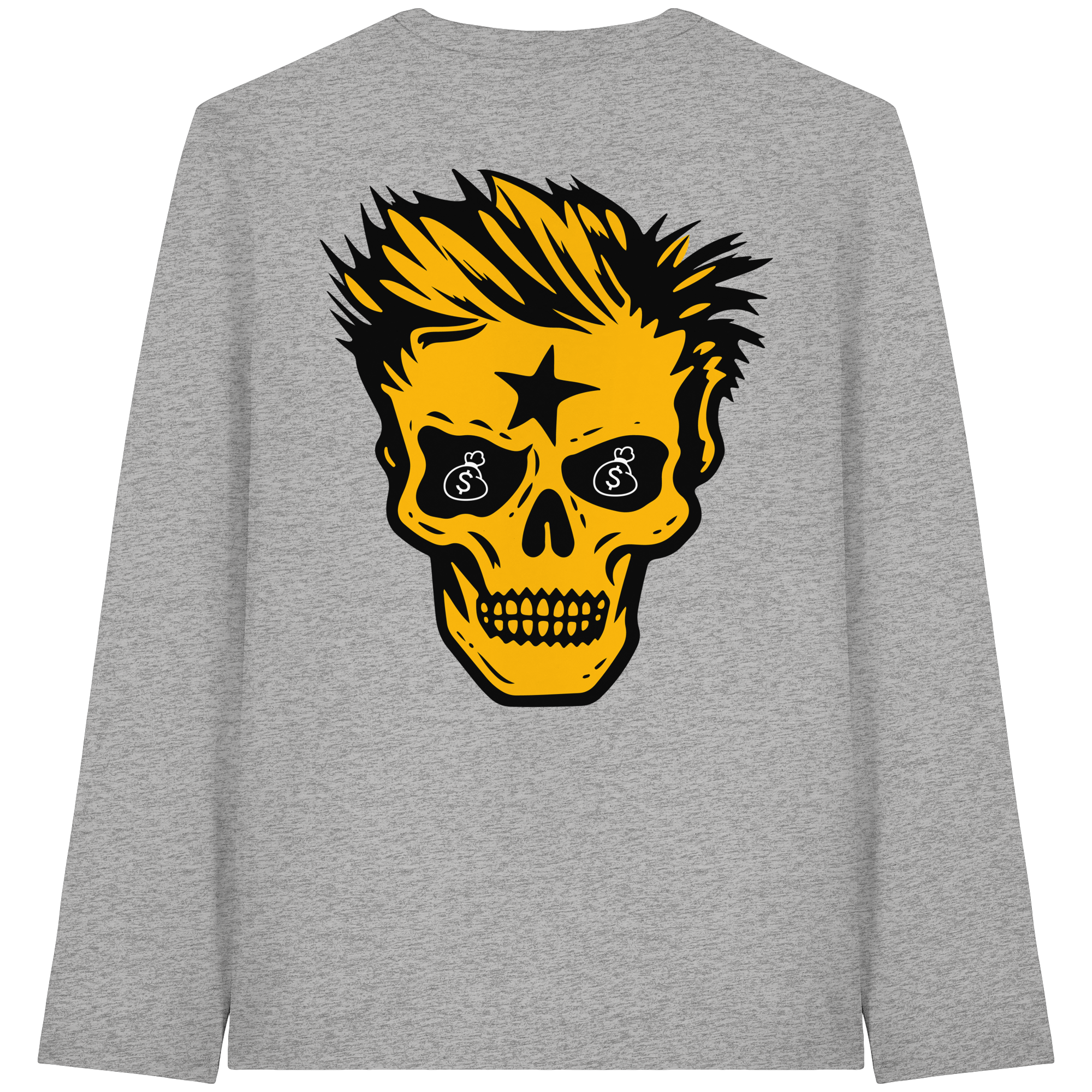 Golden Skull - Organic Longsleeve