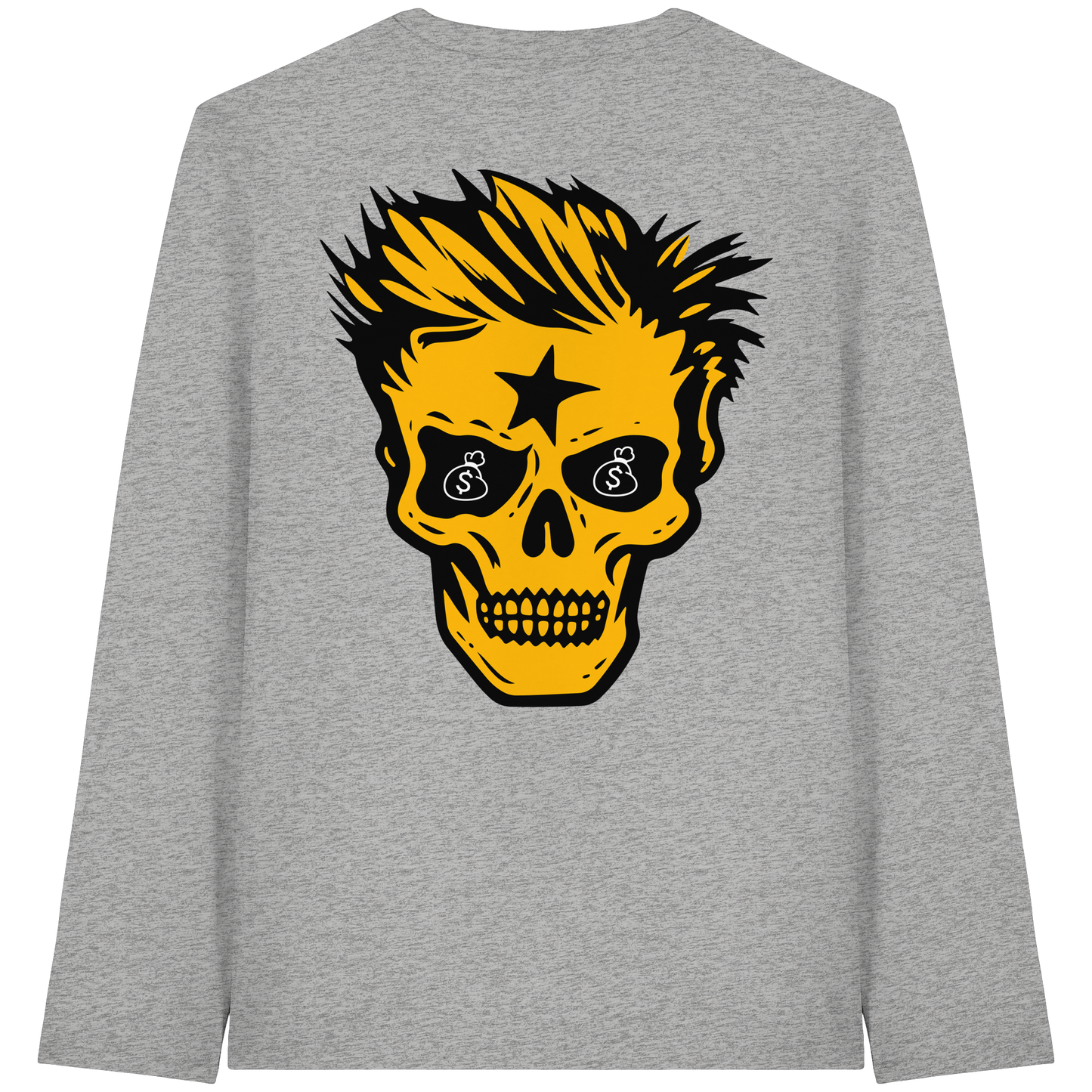 Golden Skull - Organic Longsleeve