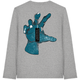 Statement Hand - T-shirt à manches longues bio