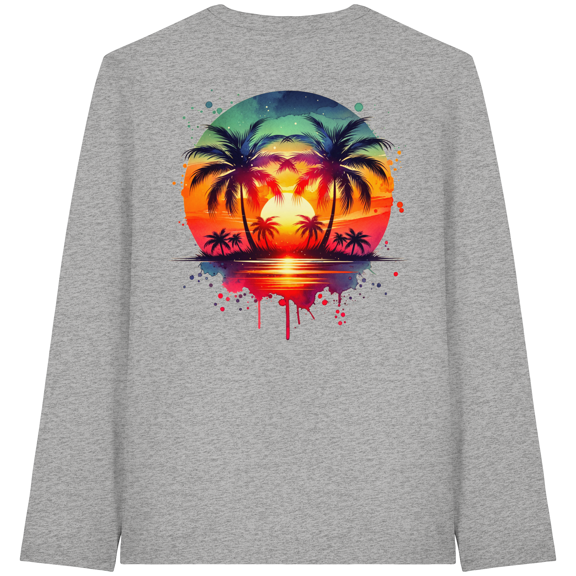 Tropical Sunset - Organic Longsleeve