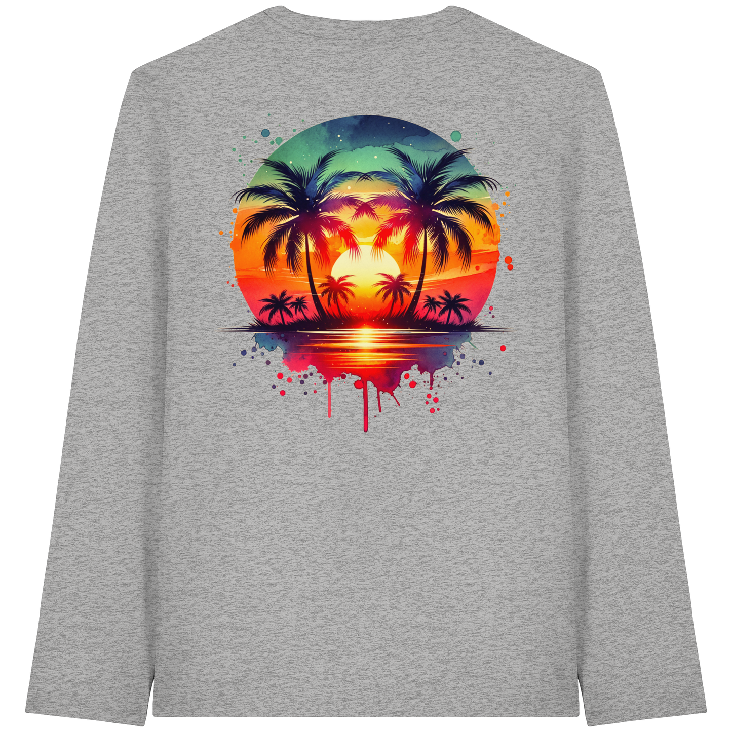 Tropical Sunset - Organic Longsleeve