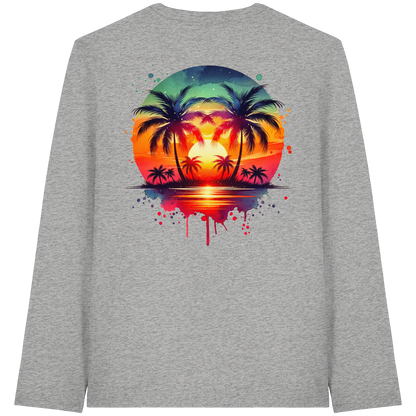 Tropical Sunset - Organic Longsleeve