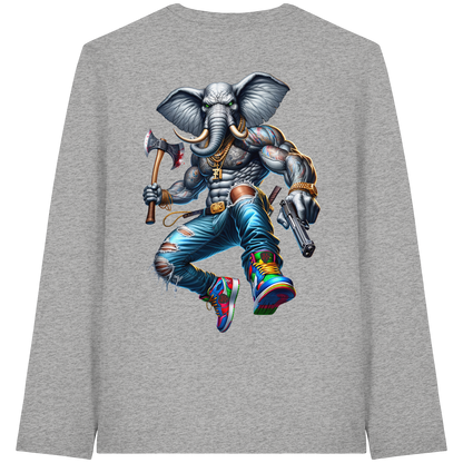 Street King Elefant - Organic Longsleeve