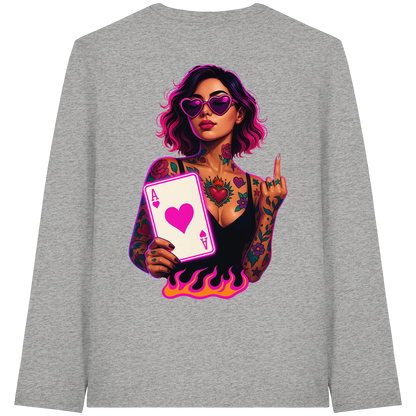 Queen of Hearts - Organic Longsleeve