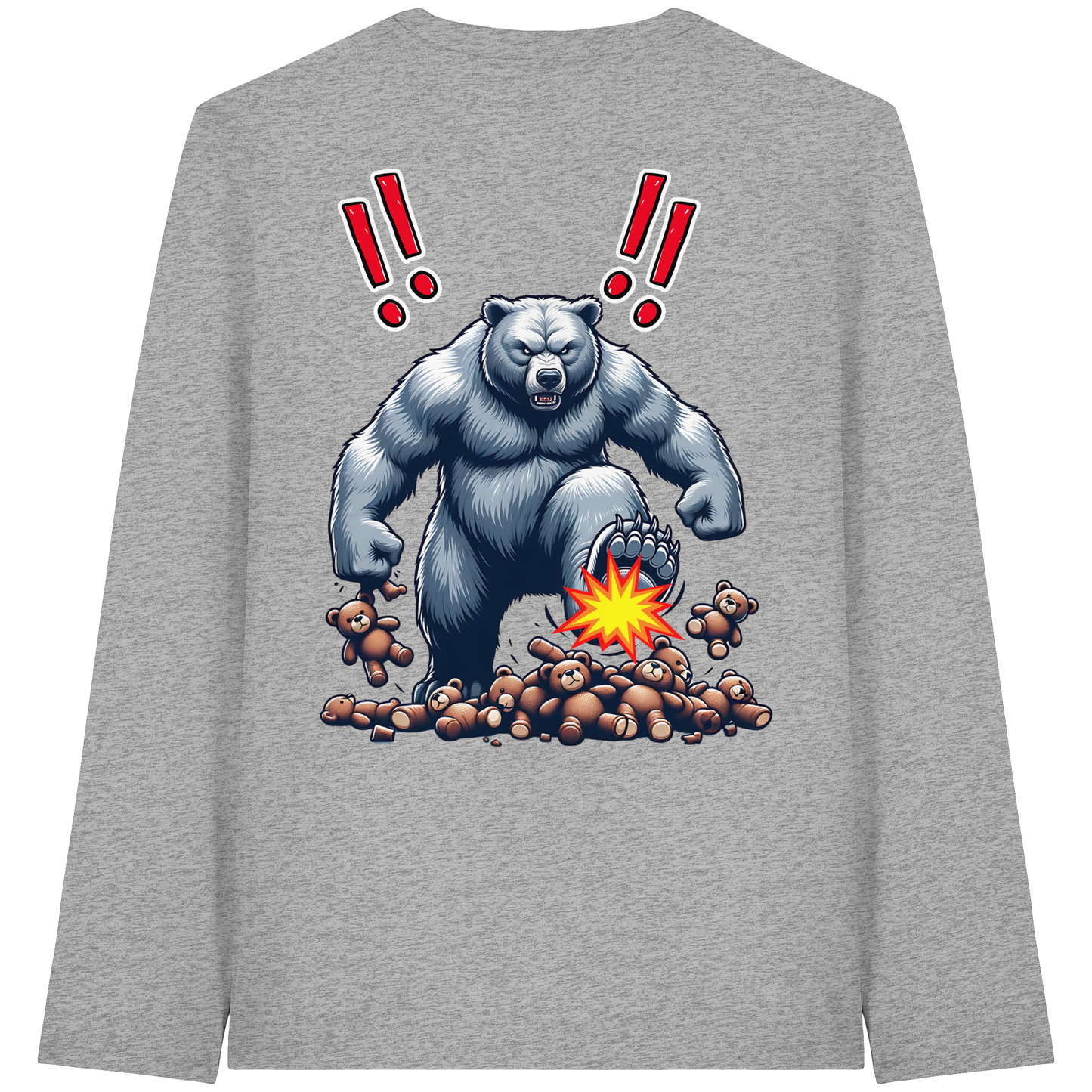 Teddy Terror - Organic Longsleeve