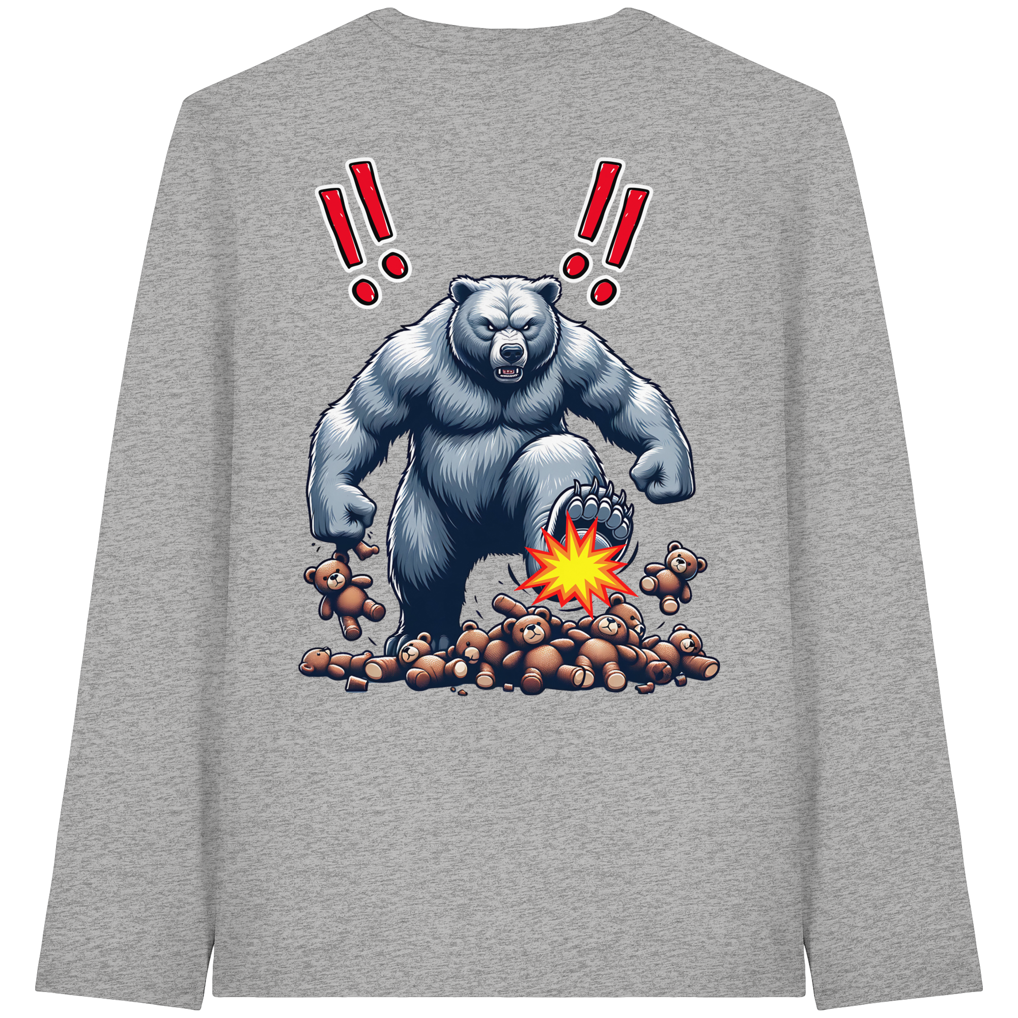 Teddy Terror - Organic Longsleeve