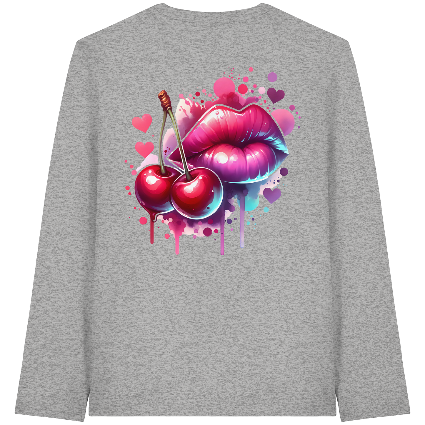 Cherry Kisses - Organic Longsleeve