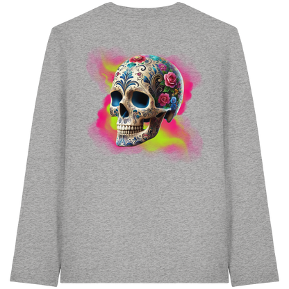 Floral Skull - Organic Longsleeve