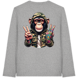 Jungle Ink Monkey - Organic Longsleeve