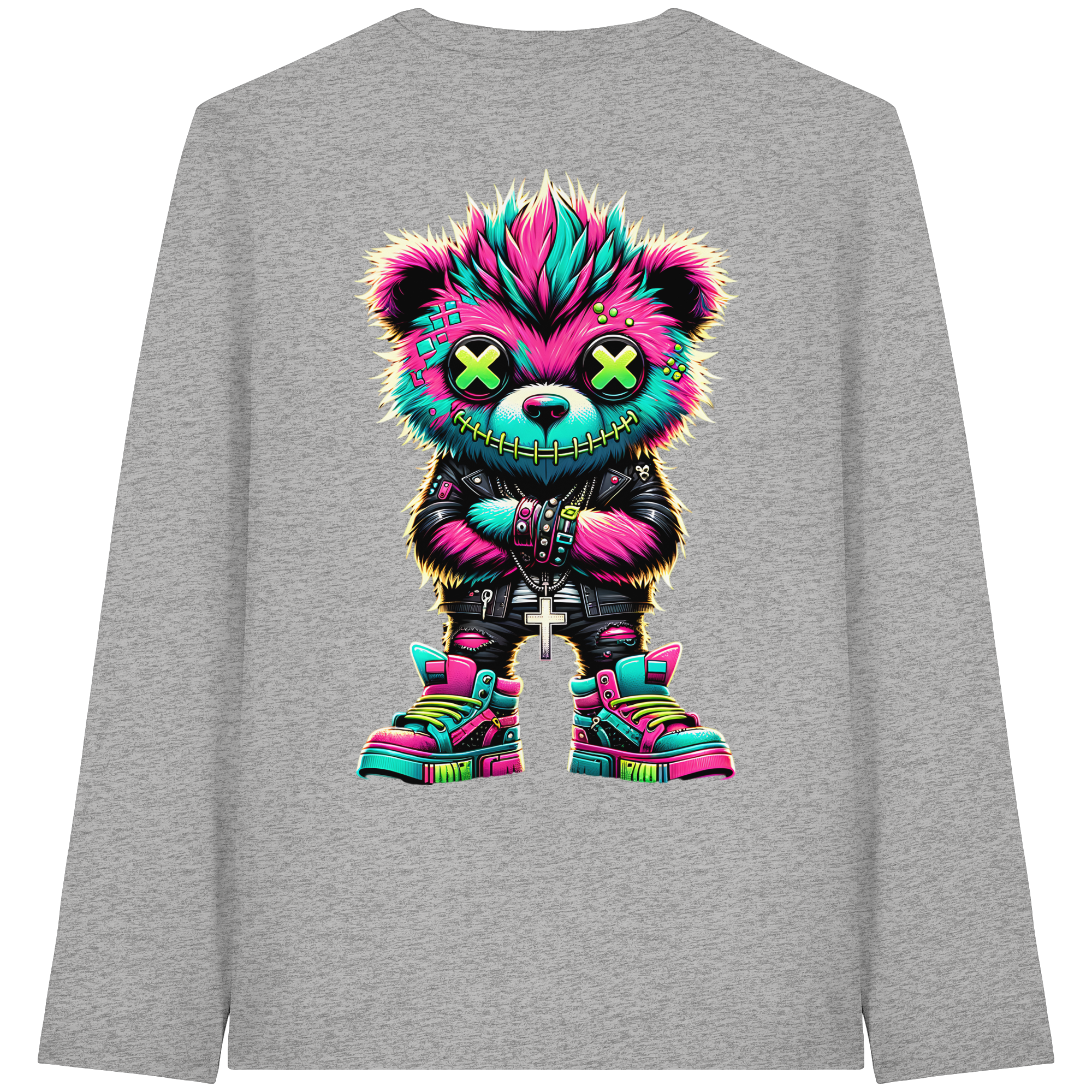 Street Style Beast - T-shirt bio à manches longues