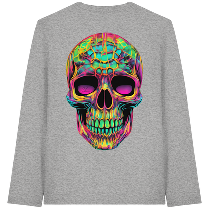 Psychedelic Skull - Organic Longsleeve