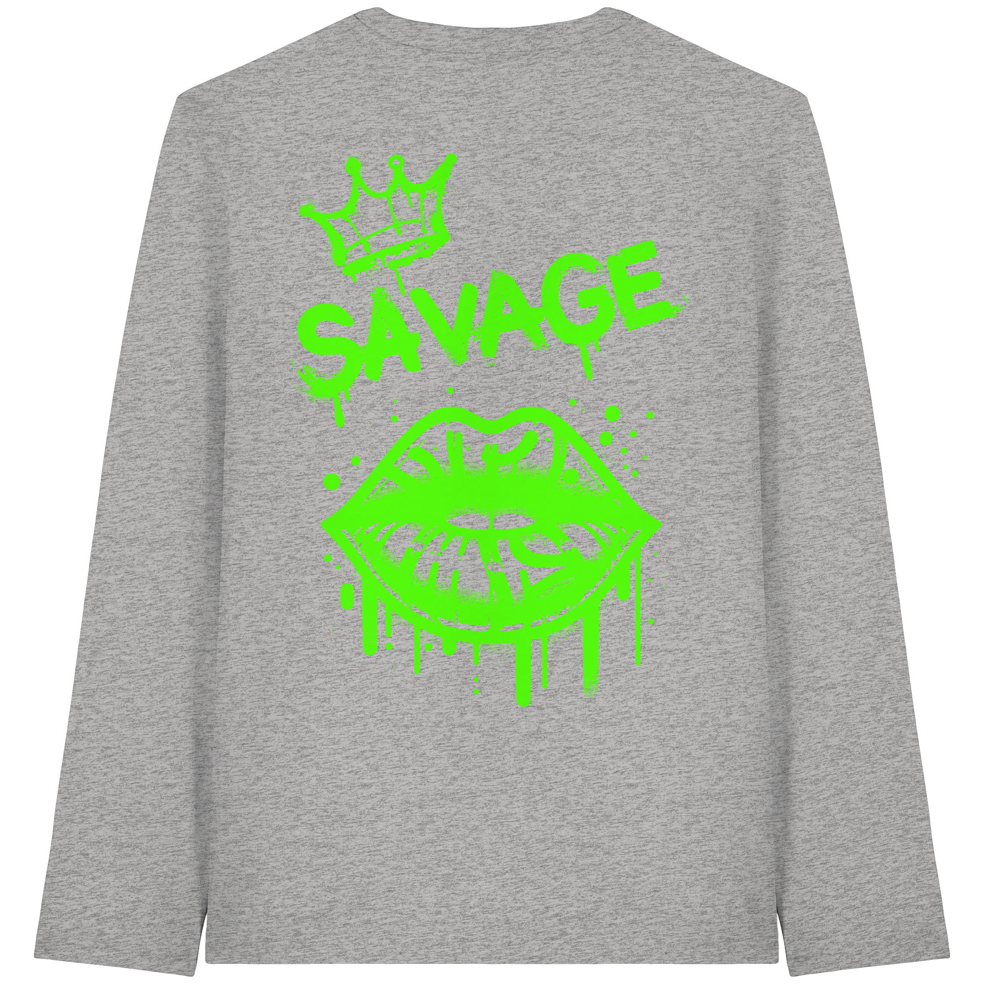 Kiss of Attitude - Organic Longsleeve