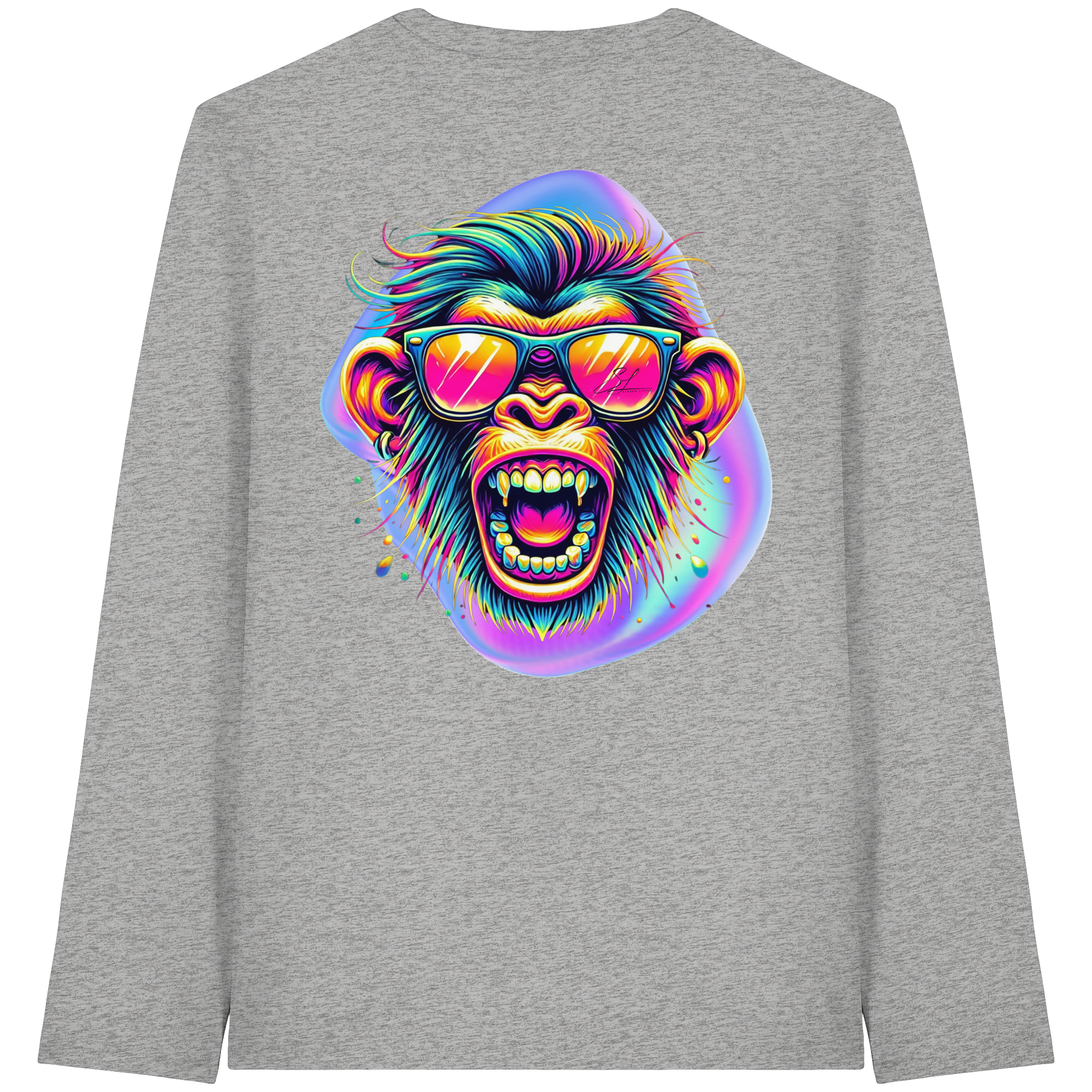Crazy Chimp - T-shirt à manches longues bio