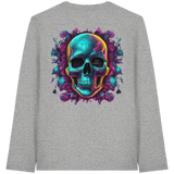 Crâne Galactique - T-shirt à manches longues bio
