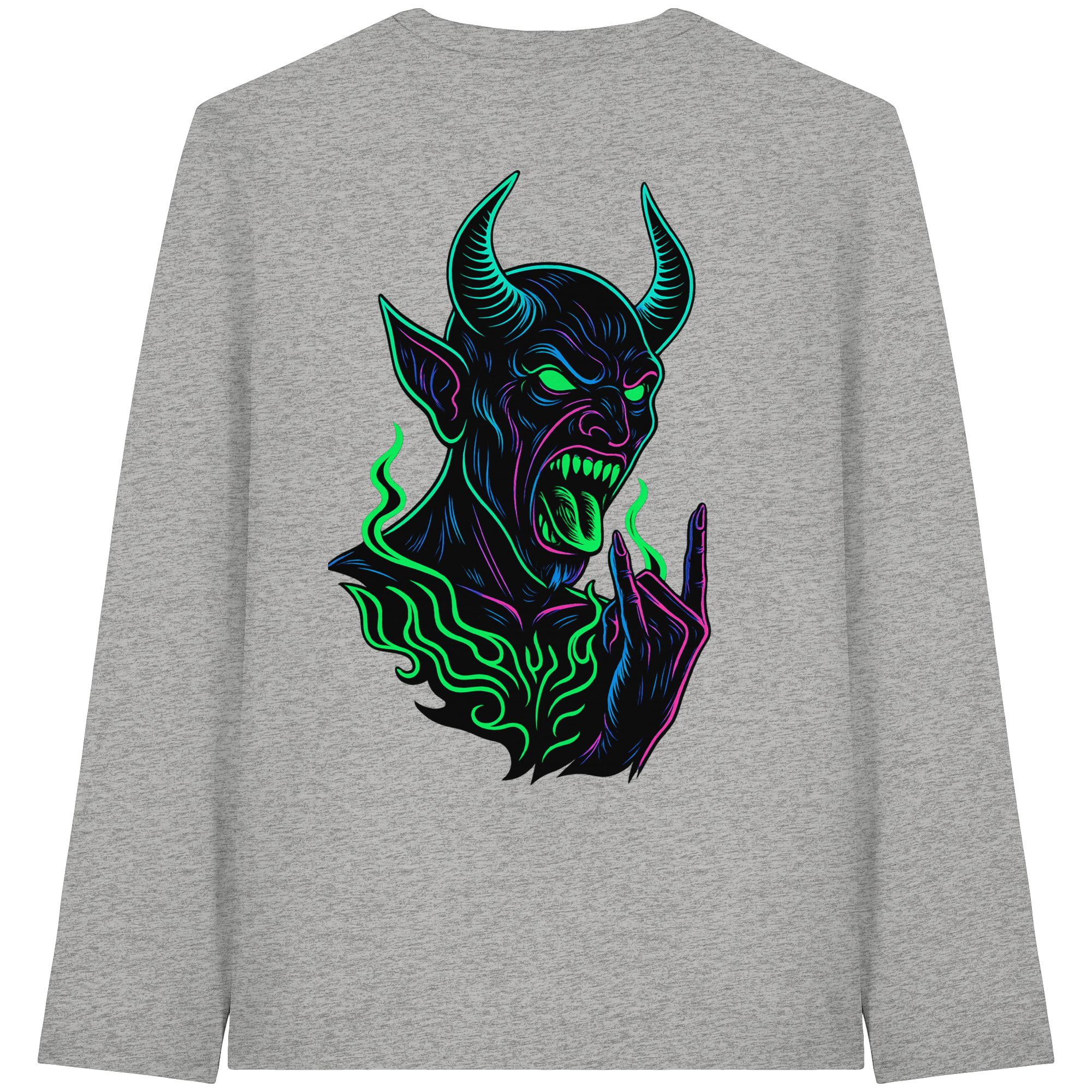 Neon Hellfire - Organic Longsleeve