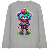 Punk Neon Teddy - Organic Longsleeve