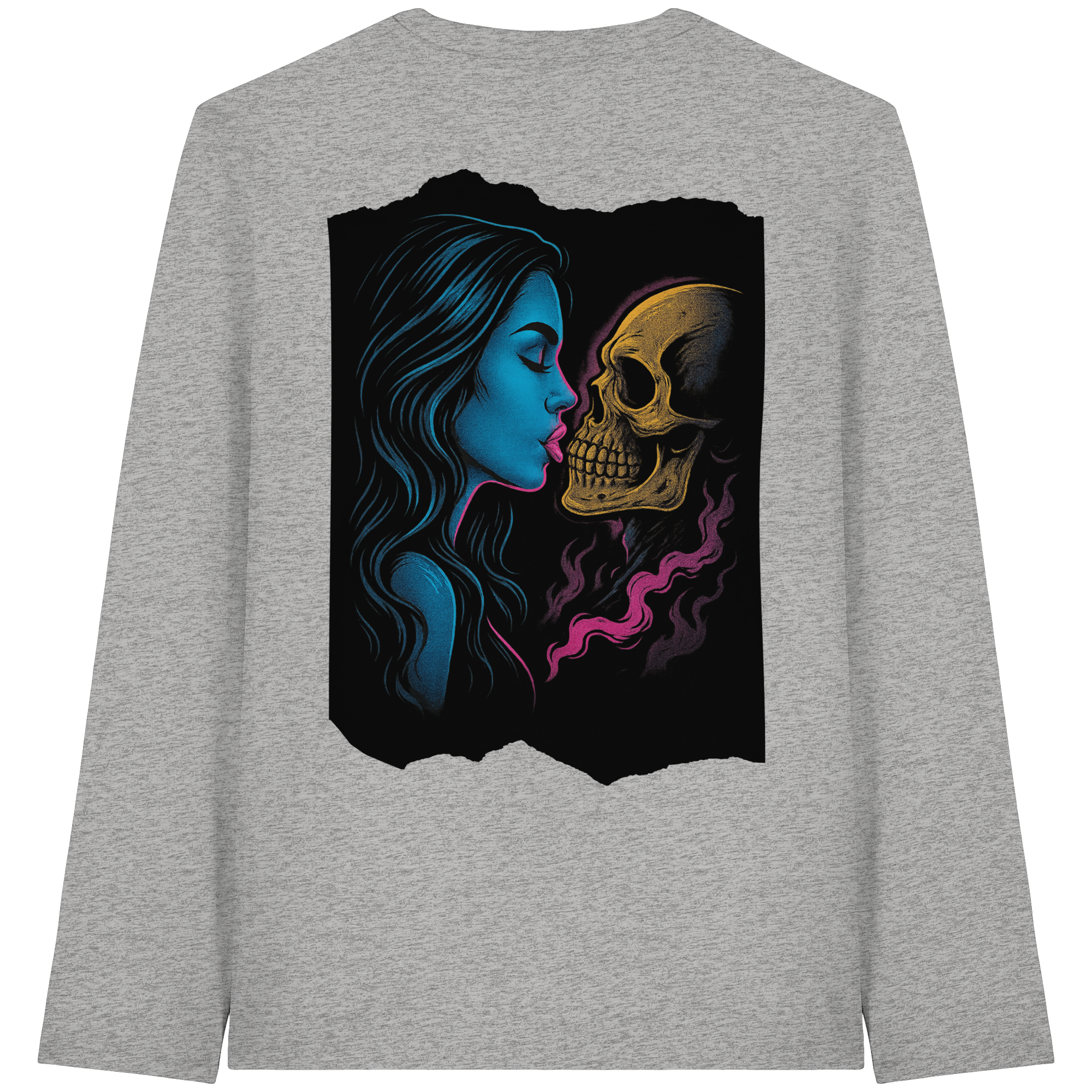 Kissing Skull - Organic Longsleeve