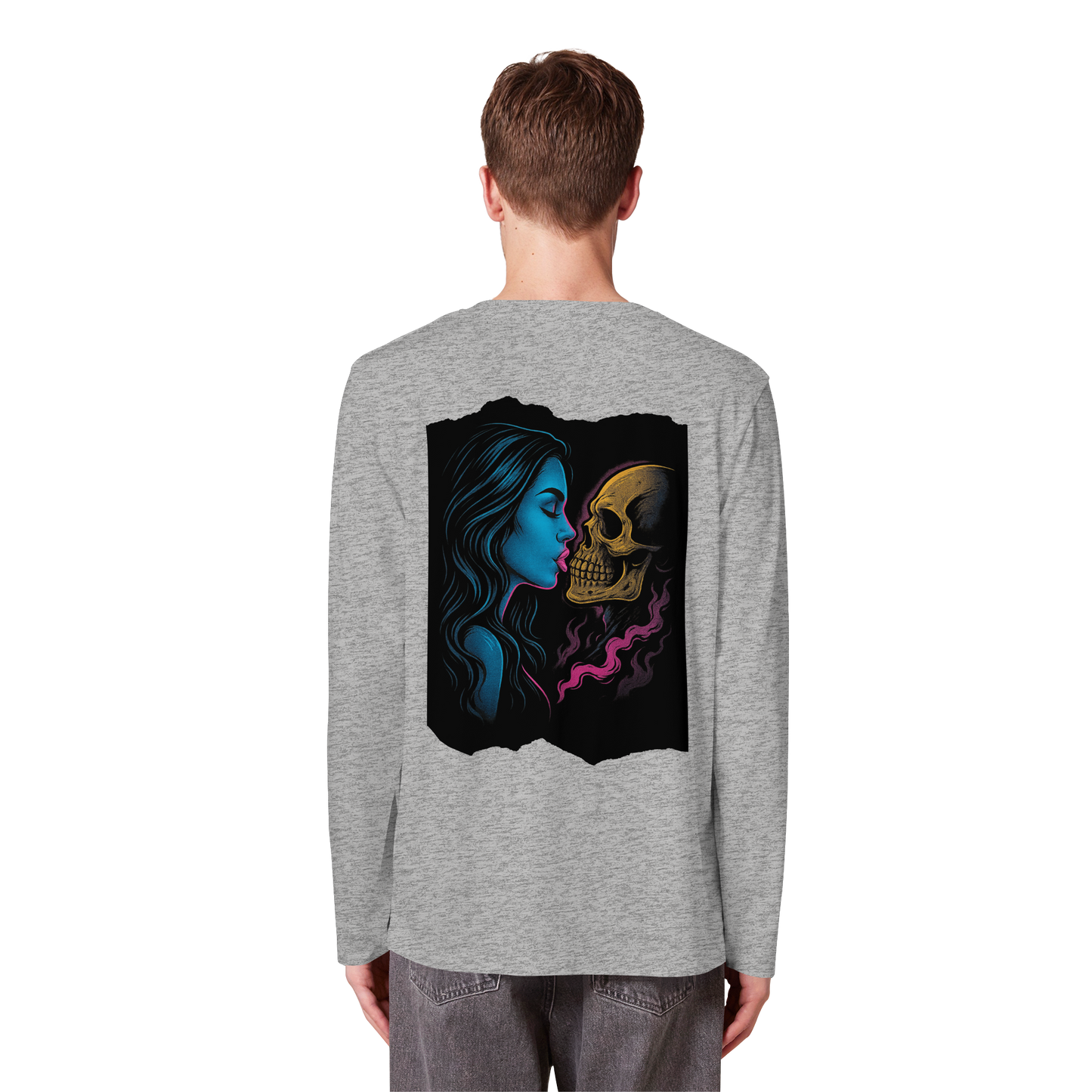Kissing Skull - Organic Longsleeve