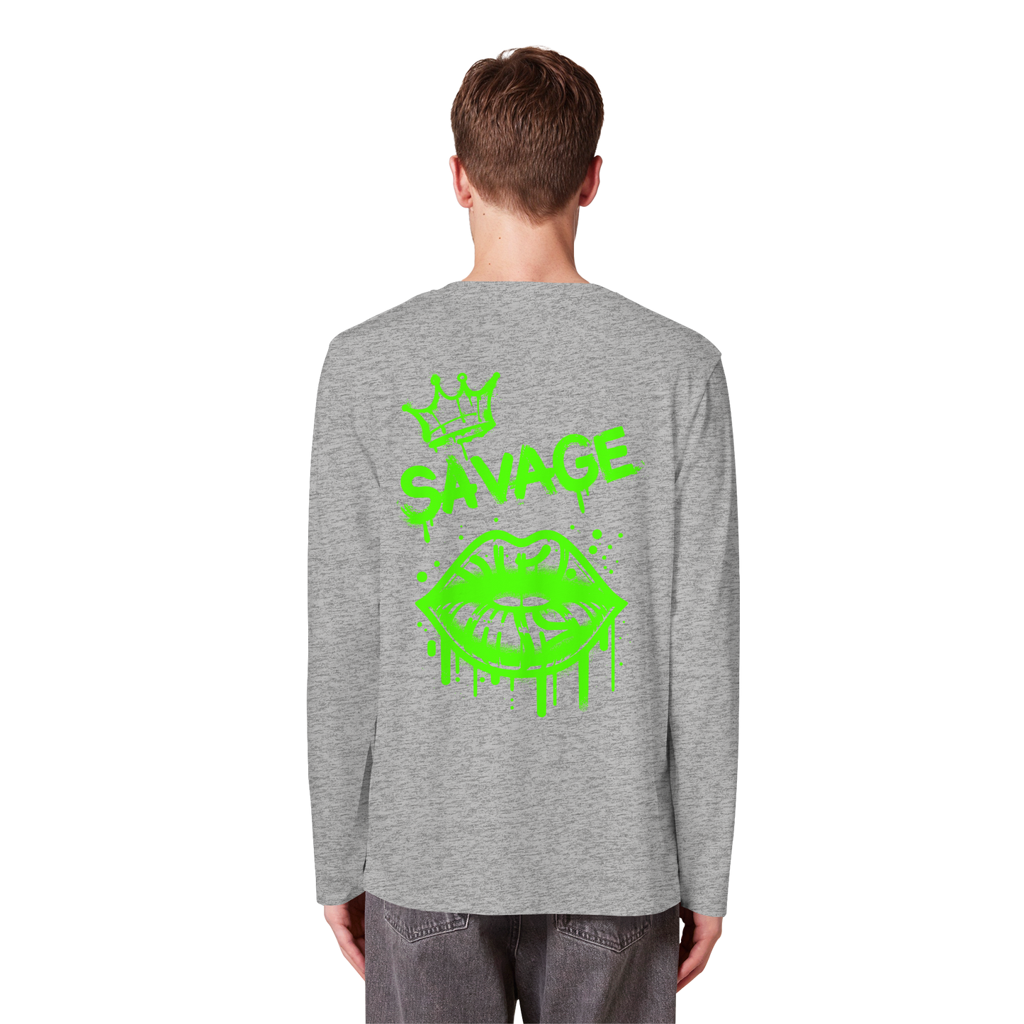 Kiss of Attitude - Organic Longsleeve
