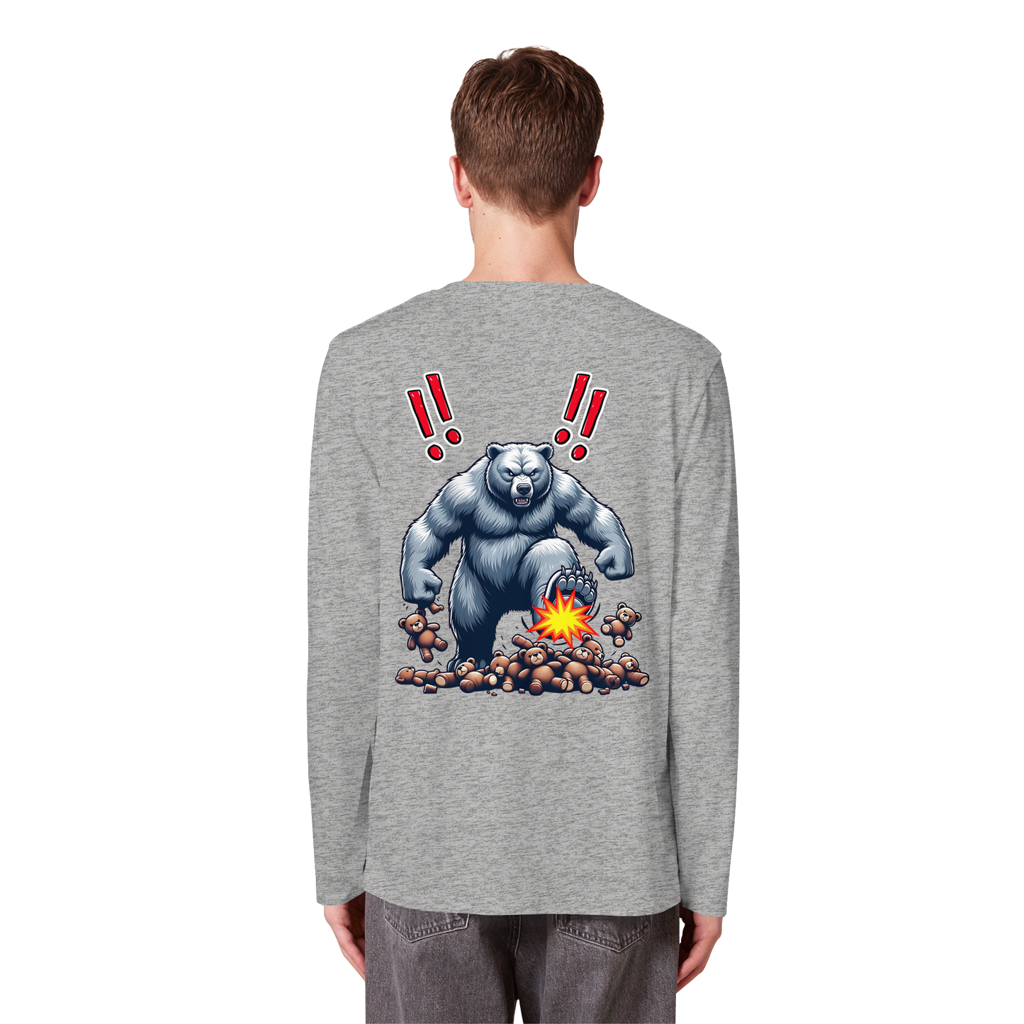 Teddy Terror - Organic Longsleeve