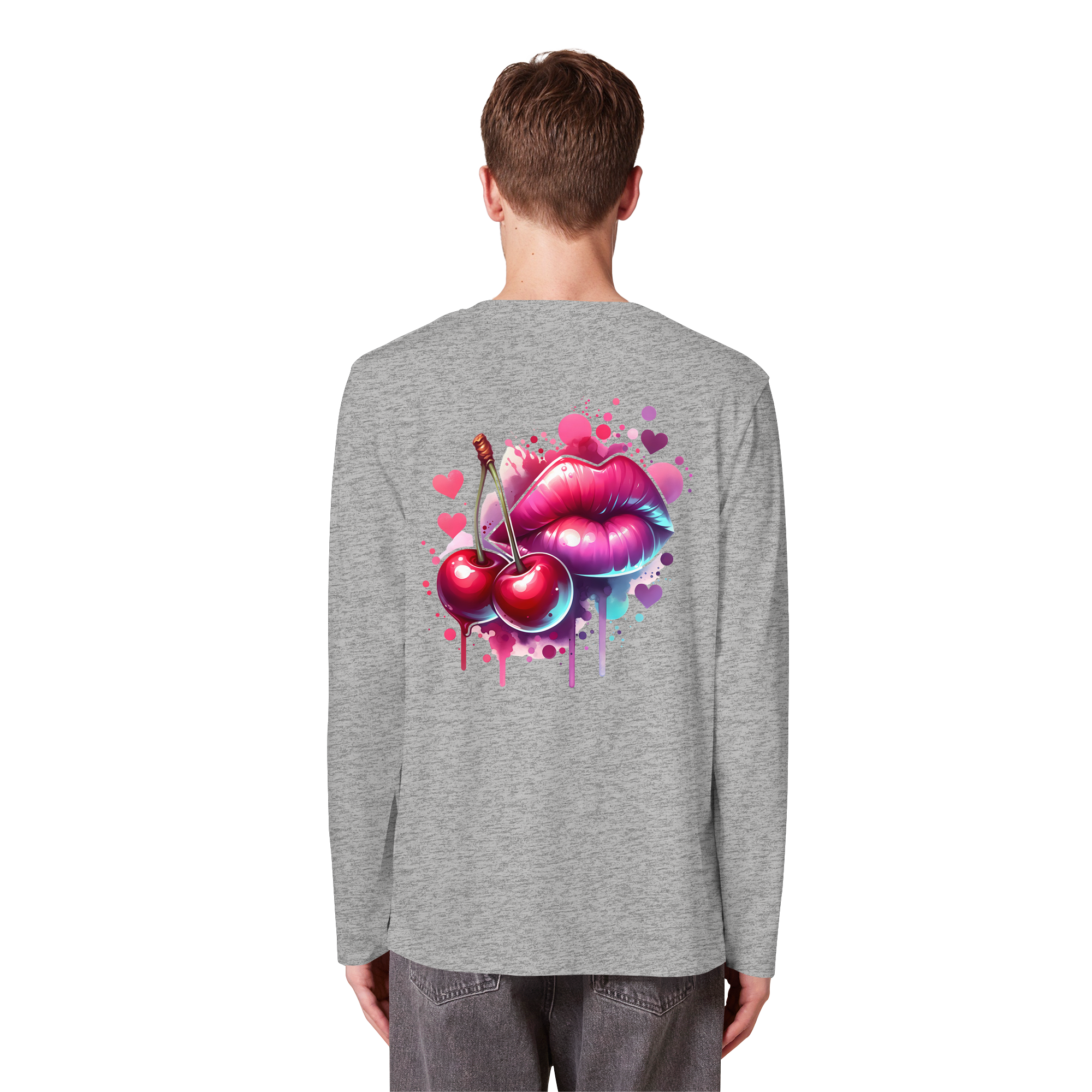 Cherry Kisses - Organic Longsleeve