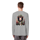 Jungle Ink Monkey - Organic Longsleeve
