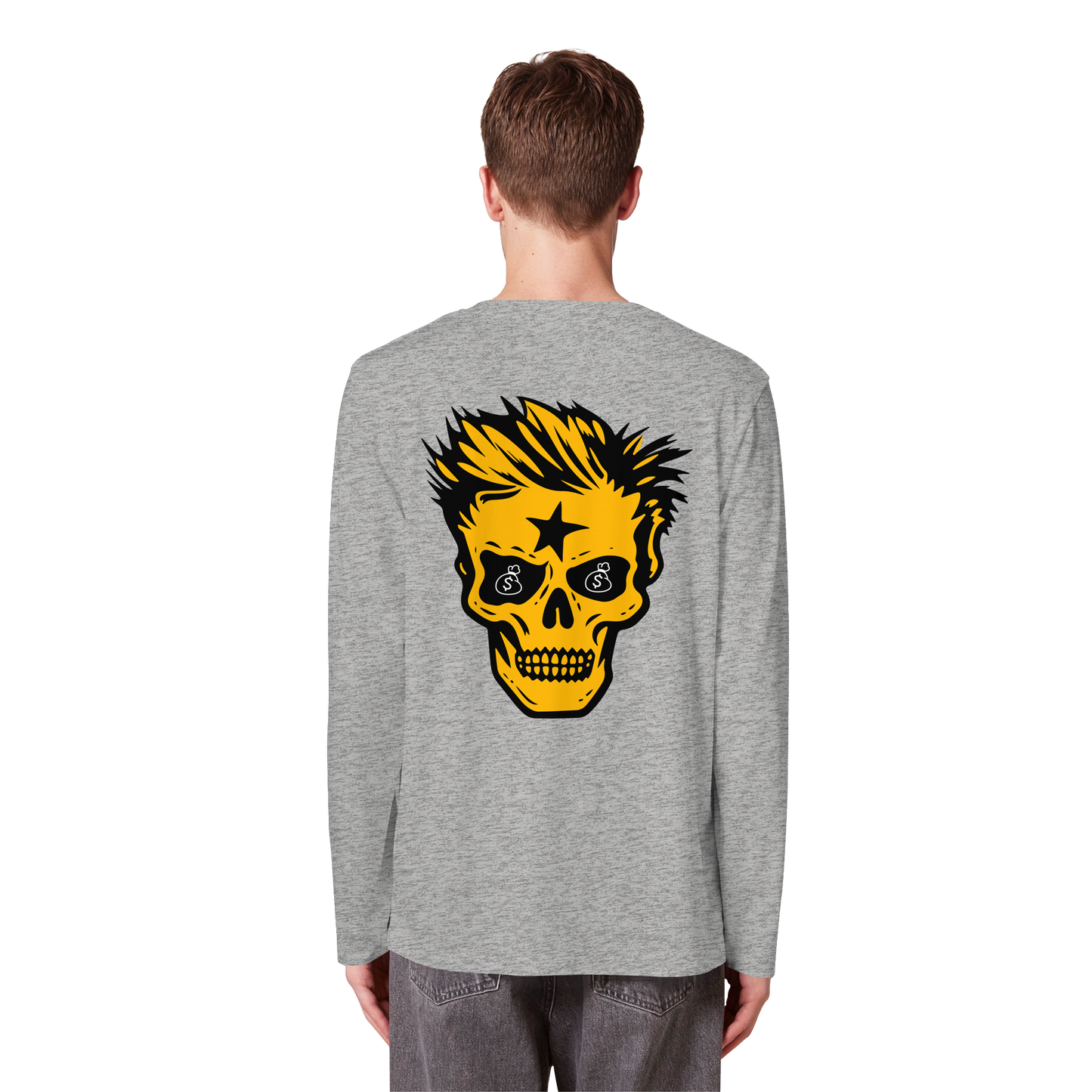 Golden Skull - Organic Longsleeve