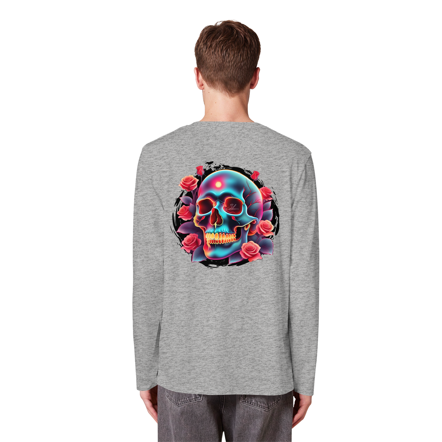 Glow Skull - Organic Longsleeve