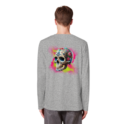 Floral Skull - Organic Longsleeve