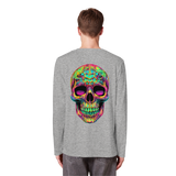 Psychedelic Skull - Organic Longsleeve