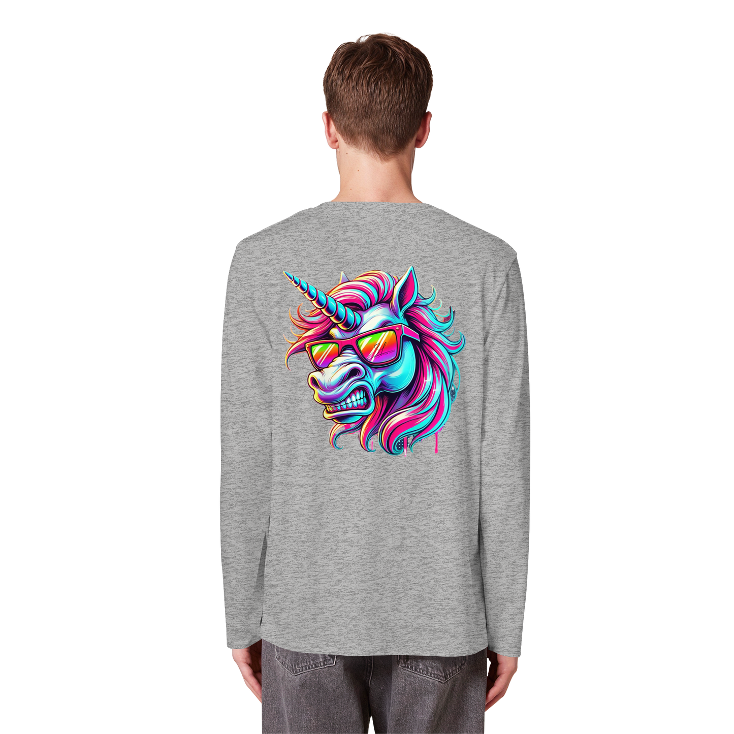 Funky Unicorn - Organic Longsleeve