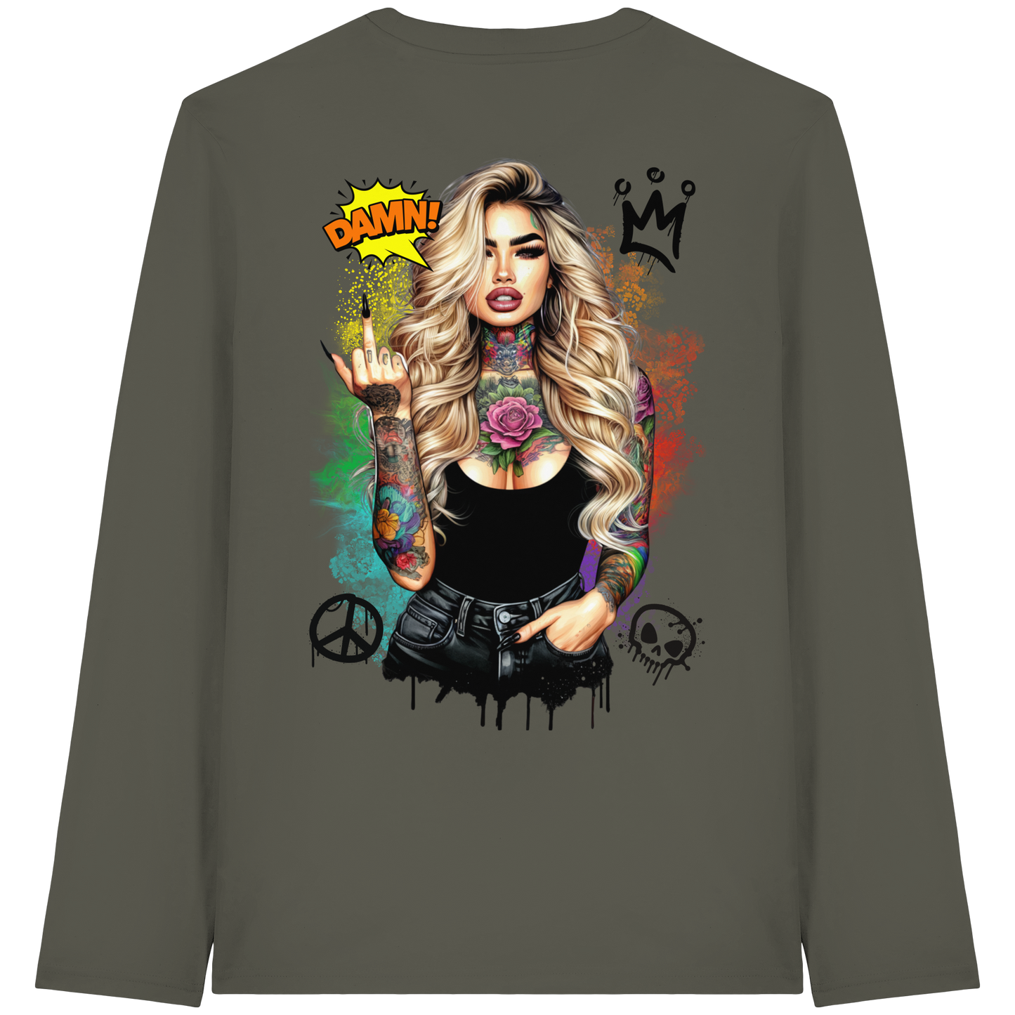 Ink Queen - Organic Longsleeve