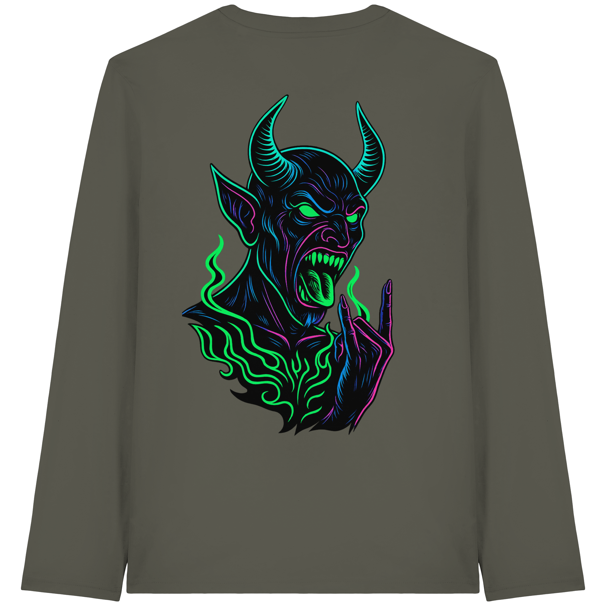 Neon Hellfire - Organic Longsleeve
