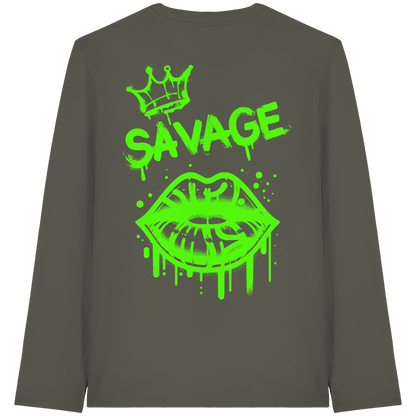 Kiss of Attitude - Organic Longsleeve