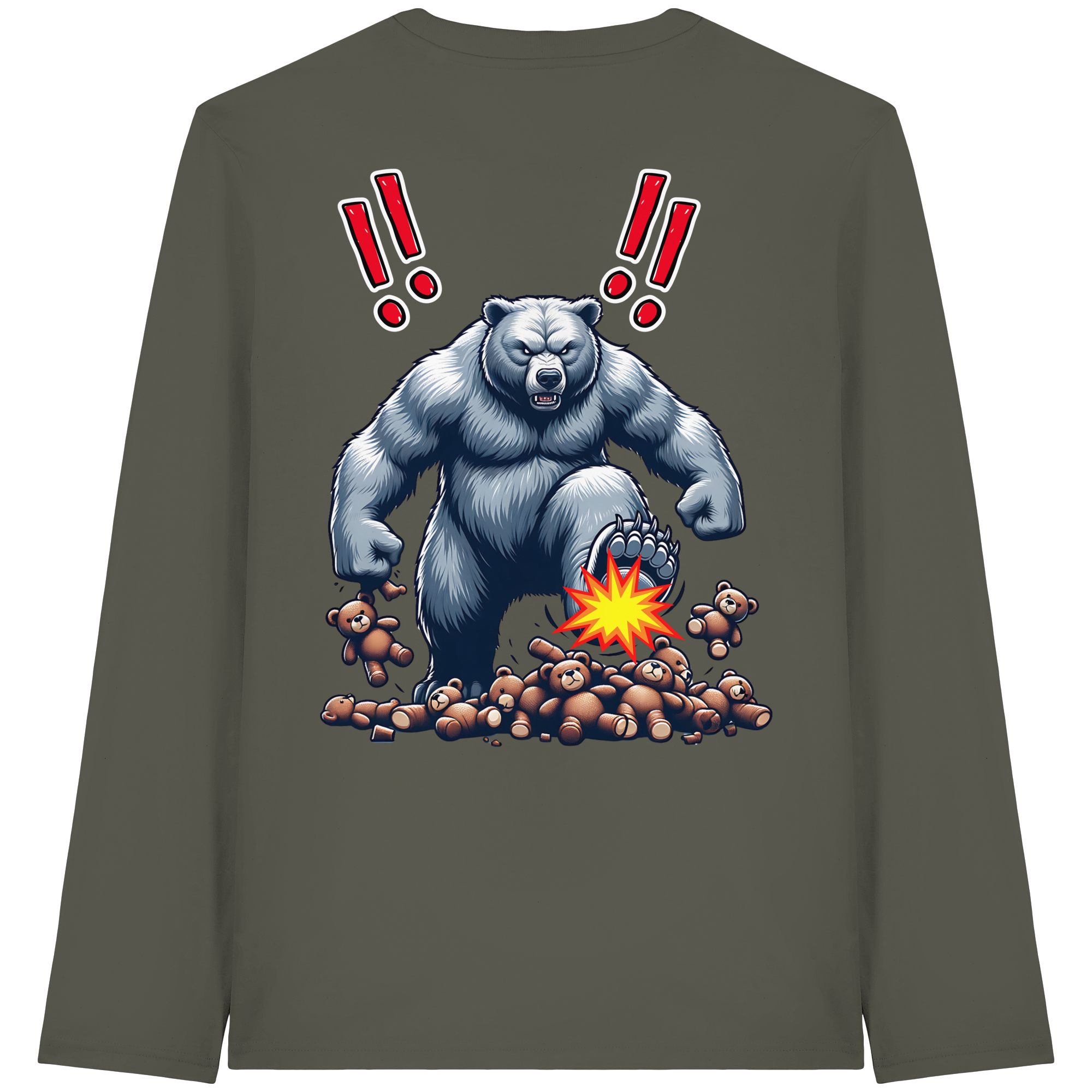Teddy Terror - Organic Longsleeve