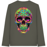 Psychedelic Skull - Organic Longsleeve