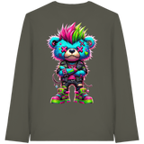 Punk Neon Teddy - Organic Longsleeve