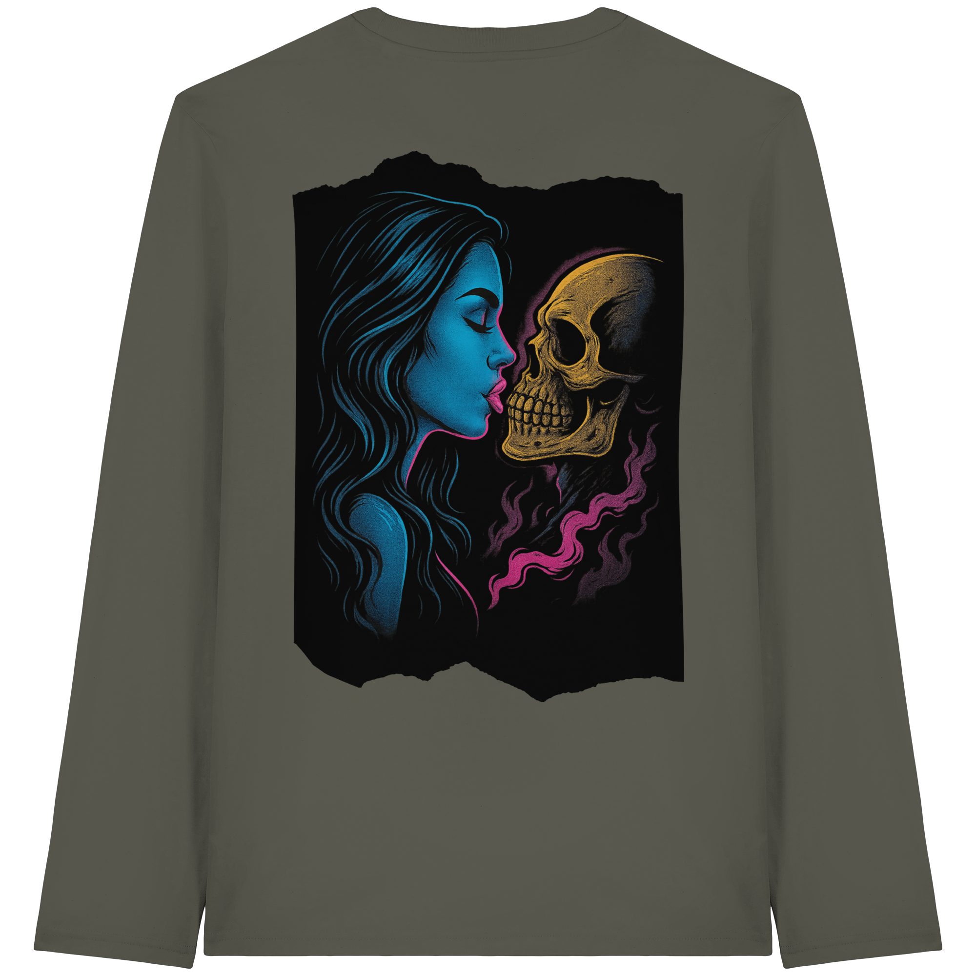 Kissing Skull - Organic Longsleeve