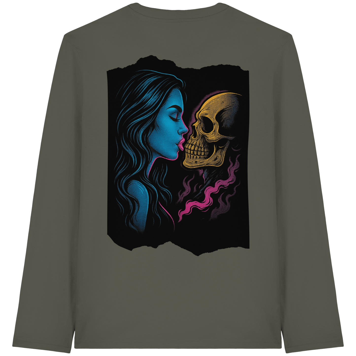 Kissing Skull - Organic Longsleeve