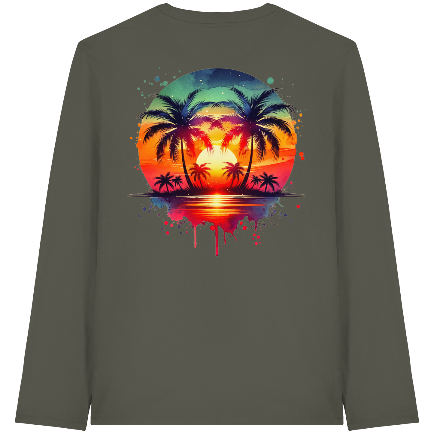 Tropical Sunset - Organic Longsleeve