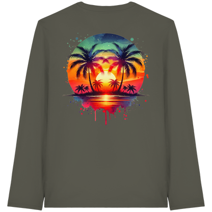 Tropical Sunset - Organic Longsleeve
