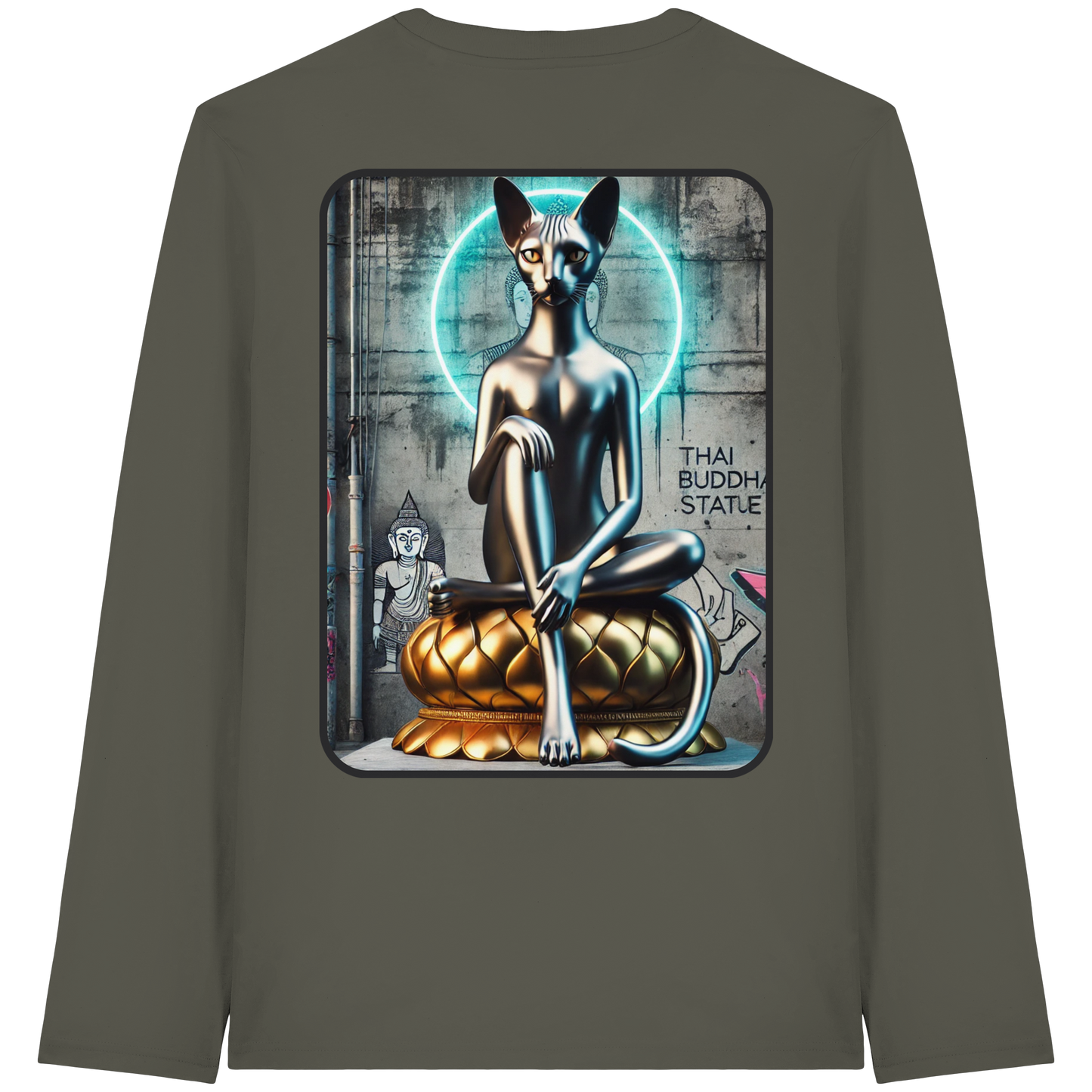 Mystic Cat - Organic Longsleeve