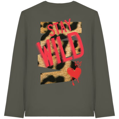 Stay Wild - Organic Longsleeve