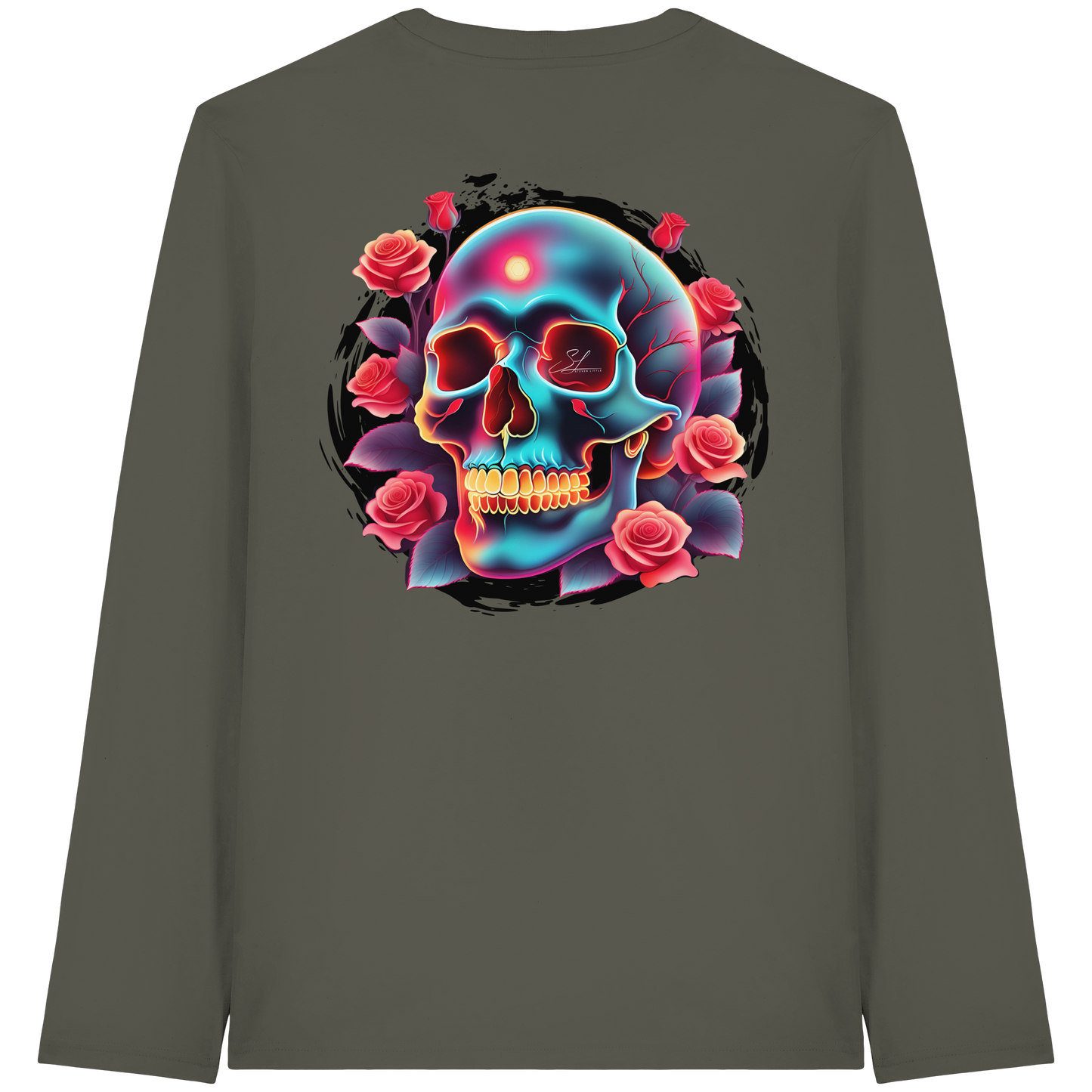 Glow Skull - Organic Longsleeve