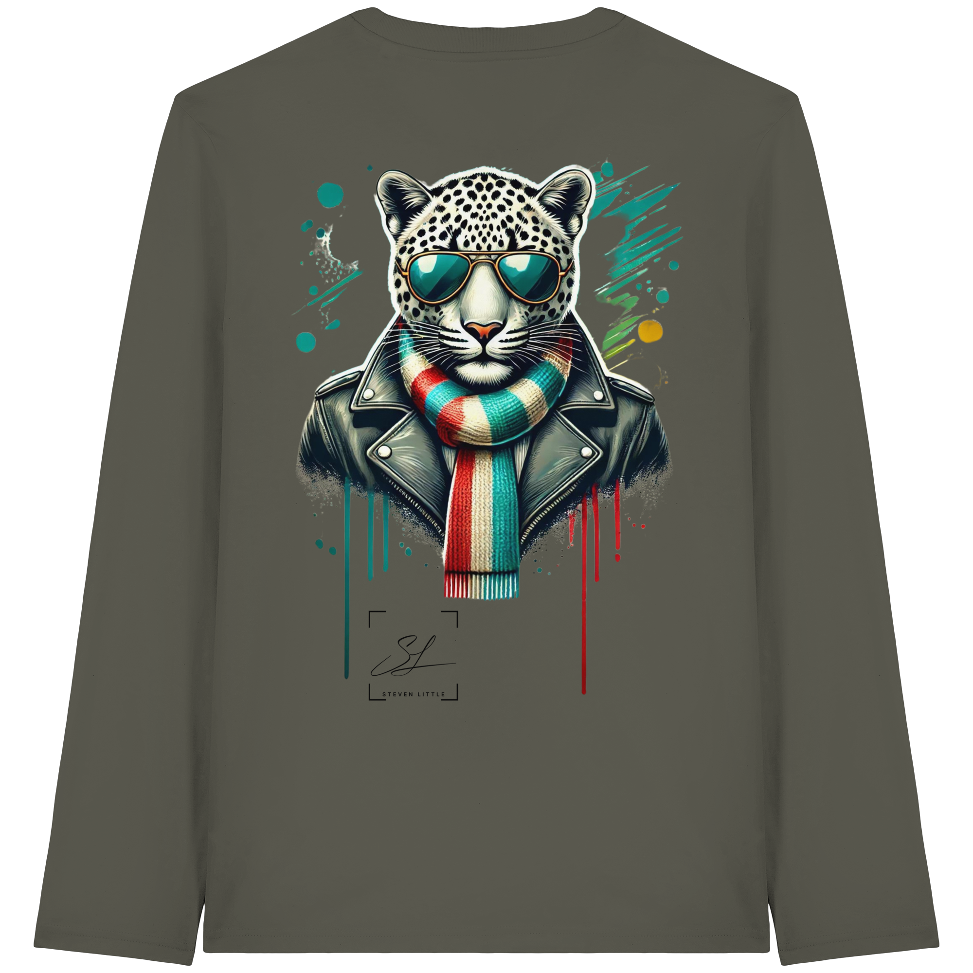 Urban Leopard - Organic Longsleeve